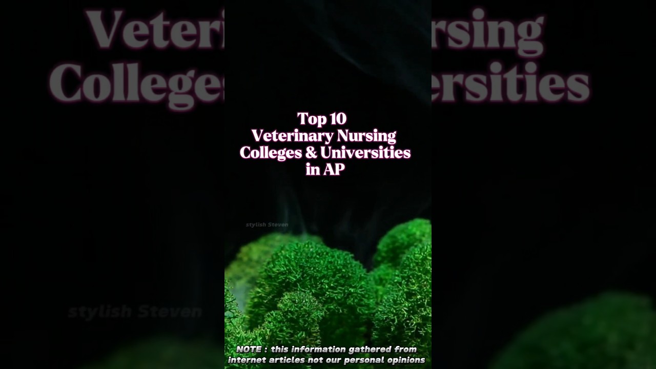 Top 10 Veterinary Colleges in AP 