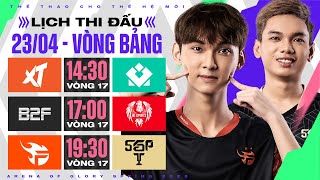 XT vs MDH I B2F vs HQ I FL vs SGP - ĐẤU TRƯỜNG DANH VỌNG MÙA XUÂN 2023 - VÒNG BẢNG 23/04