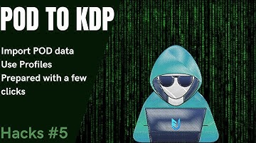 Print on Demand POD to Kindle Direct Publishing KDP - Hacks #5