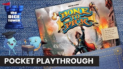 Bone to Pick Board Game - Pocket Playthrough with Stella & Tarrant