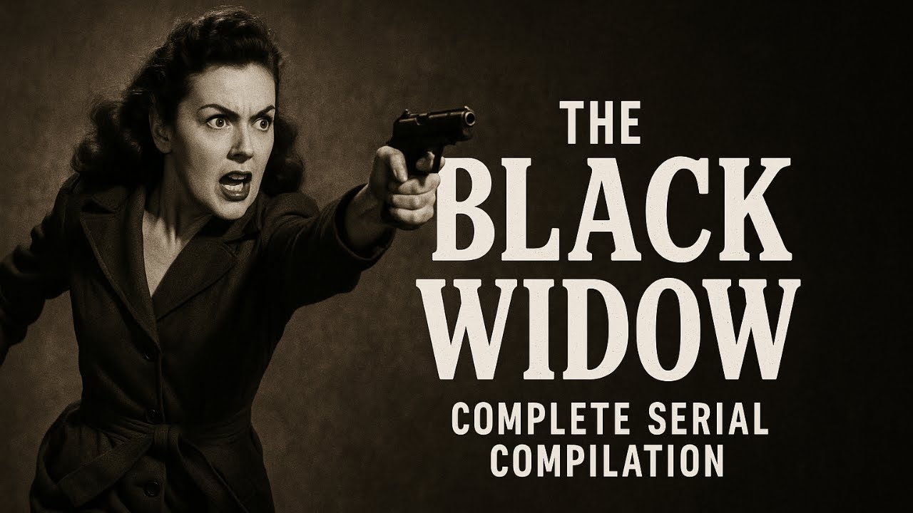 The Black Widow (1947) Chapter 07 – The Crimson Clue | Vintage Spy Thriller