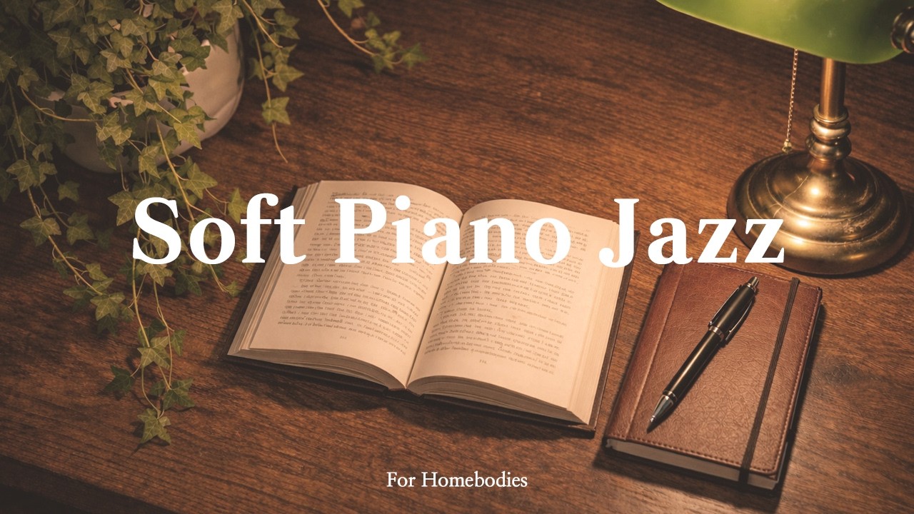 [Playlist] GPT가 아니라 책과 대화하는 고요한 밤 | Soft Piano Jazz for Reading