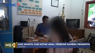 Aksi Wanita Curi Kotak Amal Masjid di Kalideres Terekam CCTV #LintasiNewsPagi 05/11