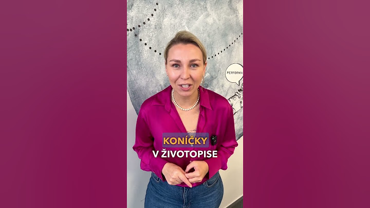 Nebud HRrr: Koníčky v životopise | Performia