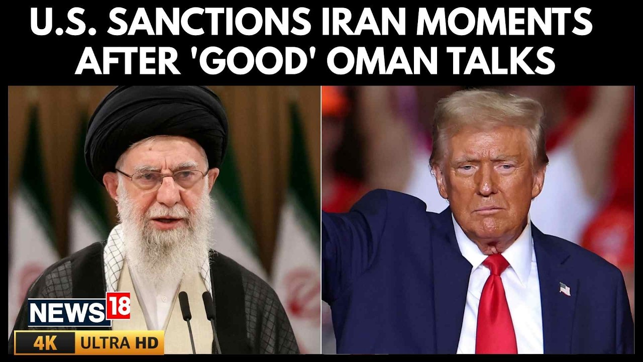 US Hits Iran With New Oil Sanctions Moments After Nuclear Talks In Oman ...