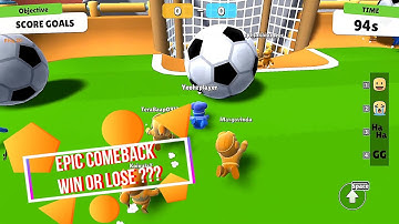 Stumble Guy‪s‬ Fun Gameplay Walkthrough Part 6 Epic Comeback Win or Lose - PC Steam Version