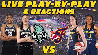 New York Liberty vs Indiana Fever | Live Play-By-Play & Reactions