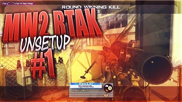 MW2 Unsetup Road To A Killcam #1 (INSANE TRICKSHOT!)