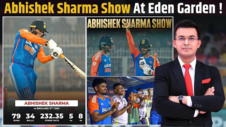 IND vs ENG: Abhishek Sharma smashed 79 (34) with SR of 232 ! India में अब Abhishek की जगह पक्की ?