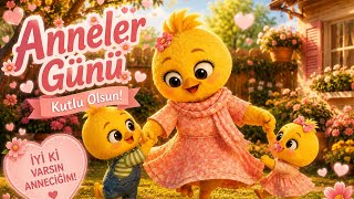 Annem Canim Annem 💖 Eğlenceli Anneler Günü Şarkısı 🌸🐣
