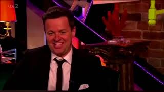 Declan Donnelly saying the word shit for 15 minutes
