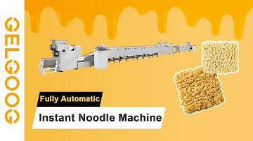 Fully Automatic Fried Instant Noodle Making Machine 10000 Bags/8Hr