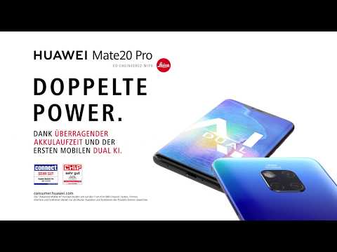 HUAWEI Mate20 Pro - Doppelte Power - HUAWEI Mate20 Pro - Doppelte Power