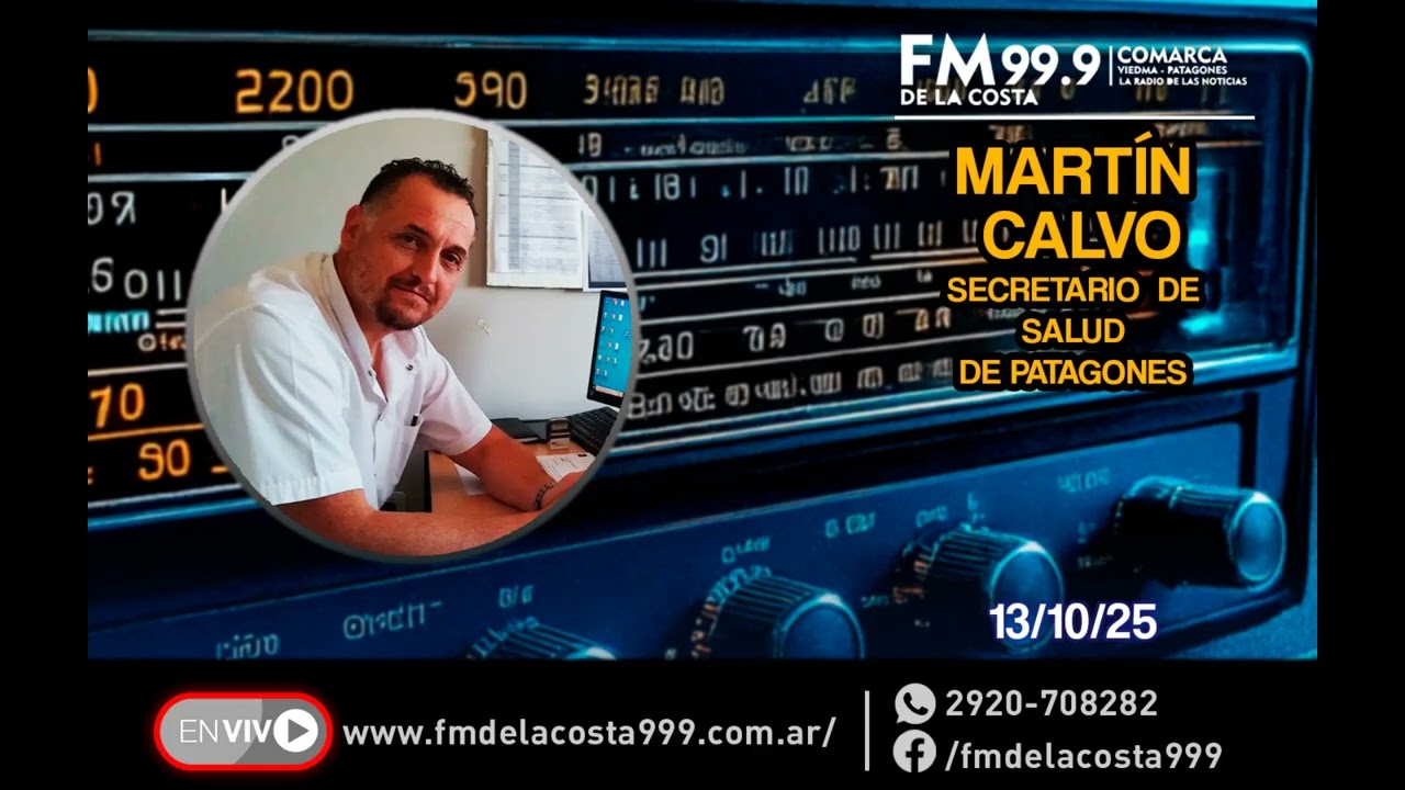 Martín Calvo - FM DE LA COSTA 99.9 - 13/10/25