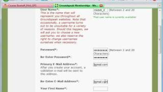 Athlete Statistics Creating a Geocaching com Account