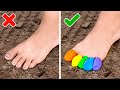 TRUCOS FANTÁSTICOS PARA LOS PIES || IDEAS INCREÍBLES PARA TUS ZAPATOS #shorts