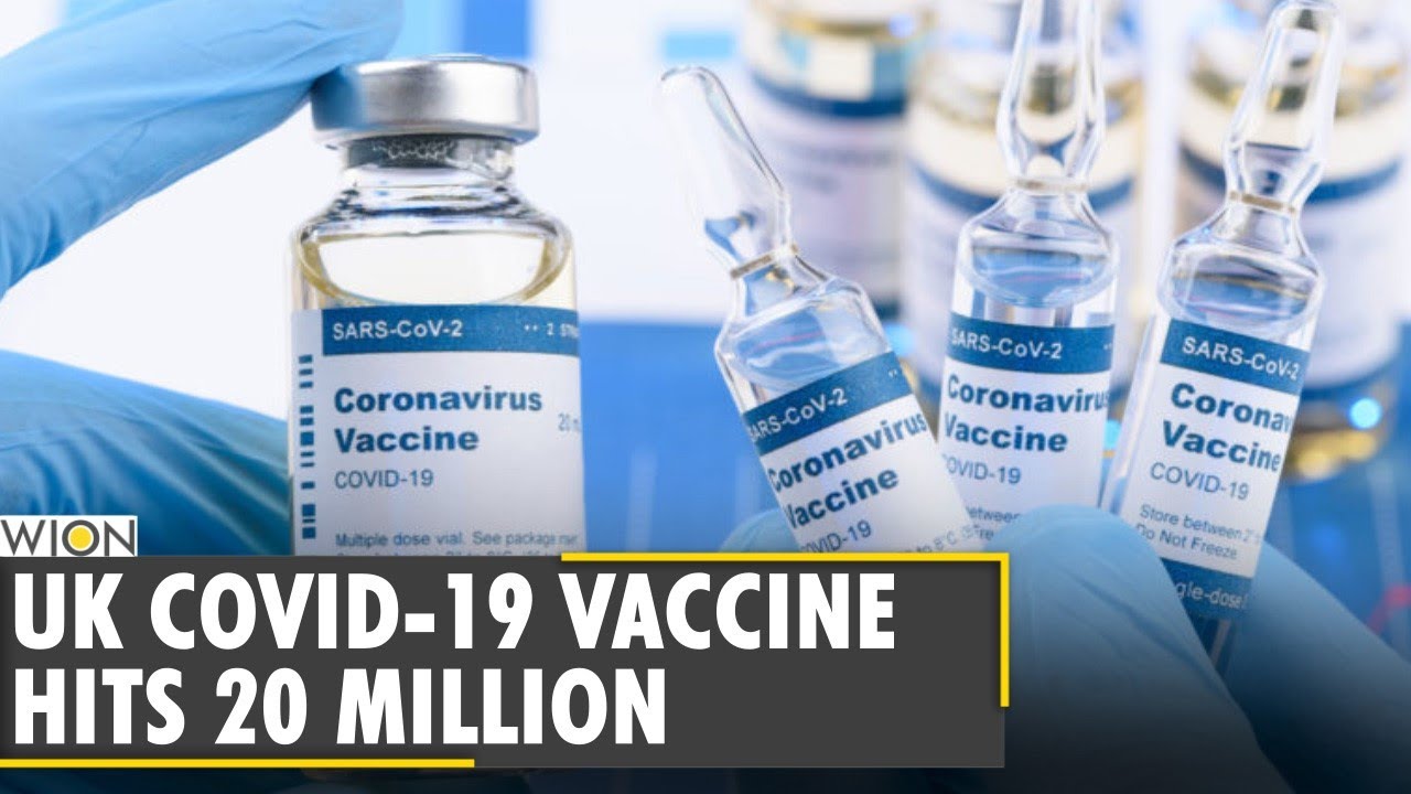 Uk Over 20 Million Have Received Coronavirus First Vaccination Covid 19 Latest English News Youtube