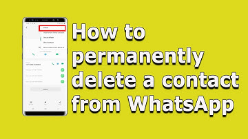 how to permanently delete whatsapp contact from your android device