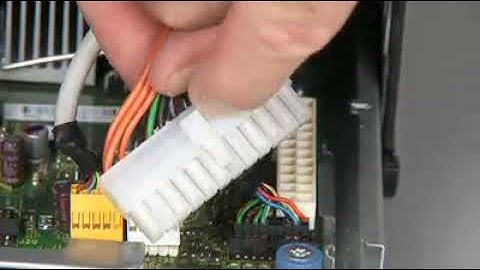 Remove/Replace: Power Supply (HPE ProLiant MicroServer G7 Server)