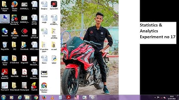 Statistics & Analytics I Experiment No 17