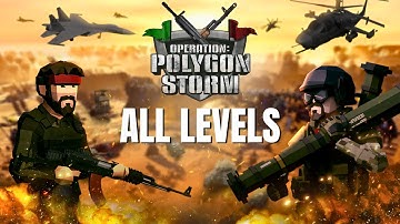 Operation Polygon Storm - All Campaign Levels Gameplay (No Commentary)