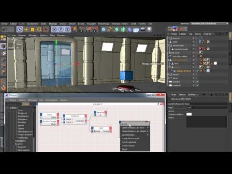 Tutoriel : Xpresso - Collision, Flip Flop et cartographie d'intervalle