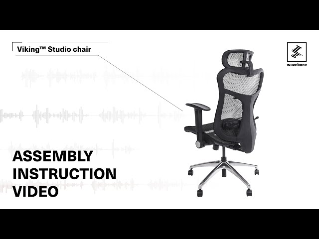 Wavebone®｜Viking™ Studio Chair｜Assembly Instruction Video