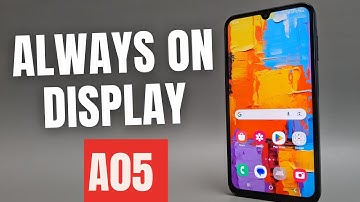 Samsung Galaxy A05 / A05s - Enable Always On Display AOD