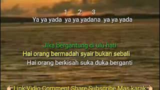 ZAPIN YA DANA KARAOKE LIRIK