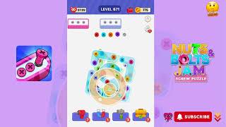 Unscrew It: Nuts & Bolts Jam - Level 671 - Gameplay walkthrough