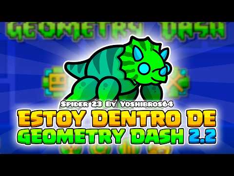 ¡ROBTOPGAMES ME INCLUYÓ EN GEOMETRY DASH 2.2! 🔥| Yoshibros64