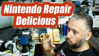 Nintendo Switch Repair  What is NOT wrong with this device. Prior repair attempt.