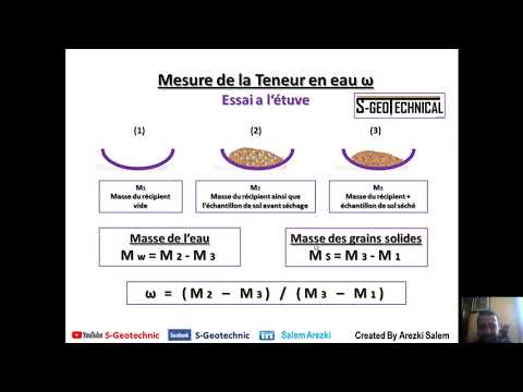 Vidéo: Comment Déterminer La Teneur En Humidité De La Vapeur