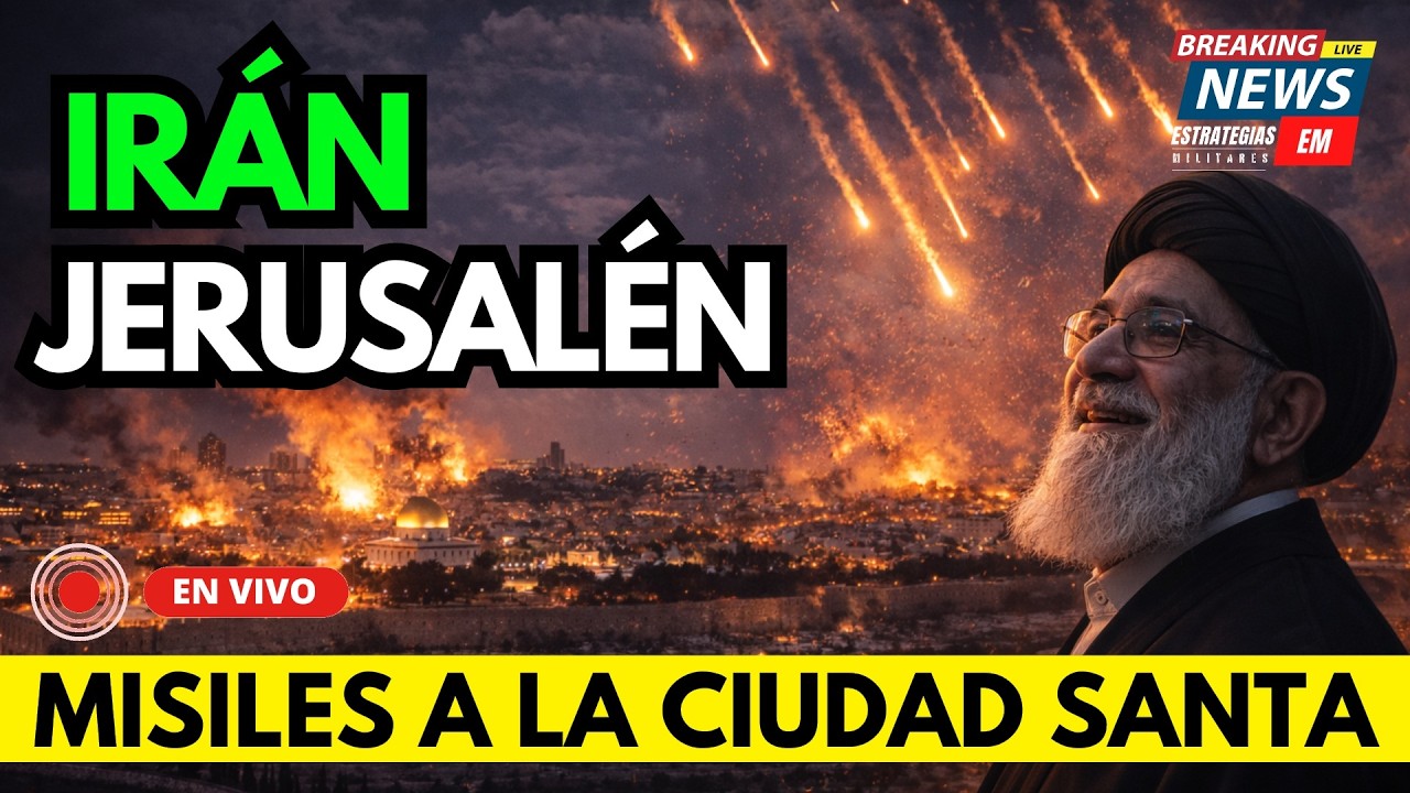 🚨 NOTICIAS IRÁN LANZA MISILES  CONTRA ISRAEL DESDE LIBANO, IRAK ¿ESCALADA?