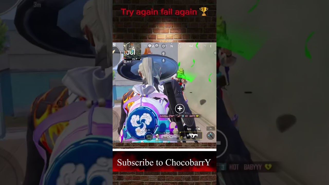 1v4 failed but  I destroyed lobby 🔥 | wait for end @ChocobarrYT