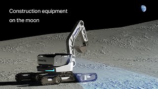 Komatsu lunar machine project