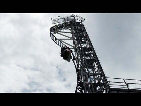 Takabisha Najbardziej stroma kolejka górska na świecie POV Fuji-Q Highland Japan