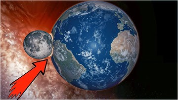 What If The Moon Hit Earth? - Universe Sandbox Simulation