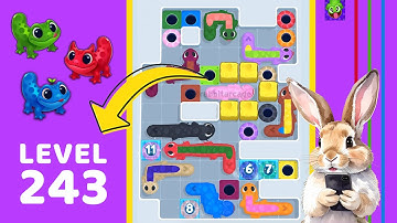 Gecko Out Level 243 Solution Walkthrough