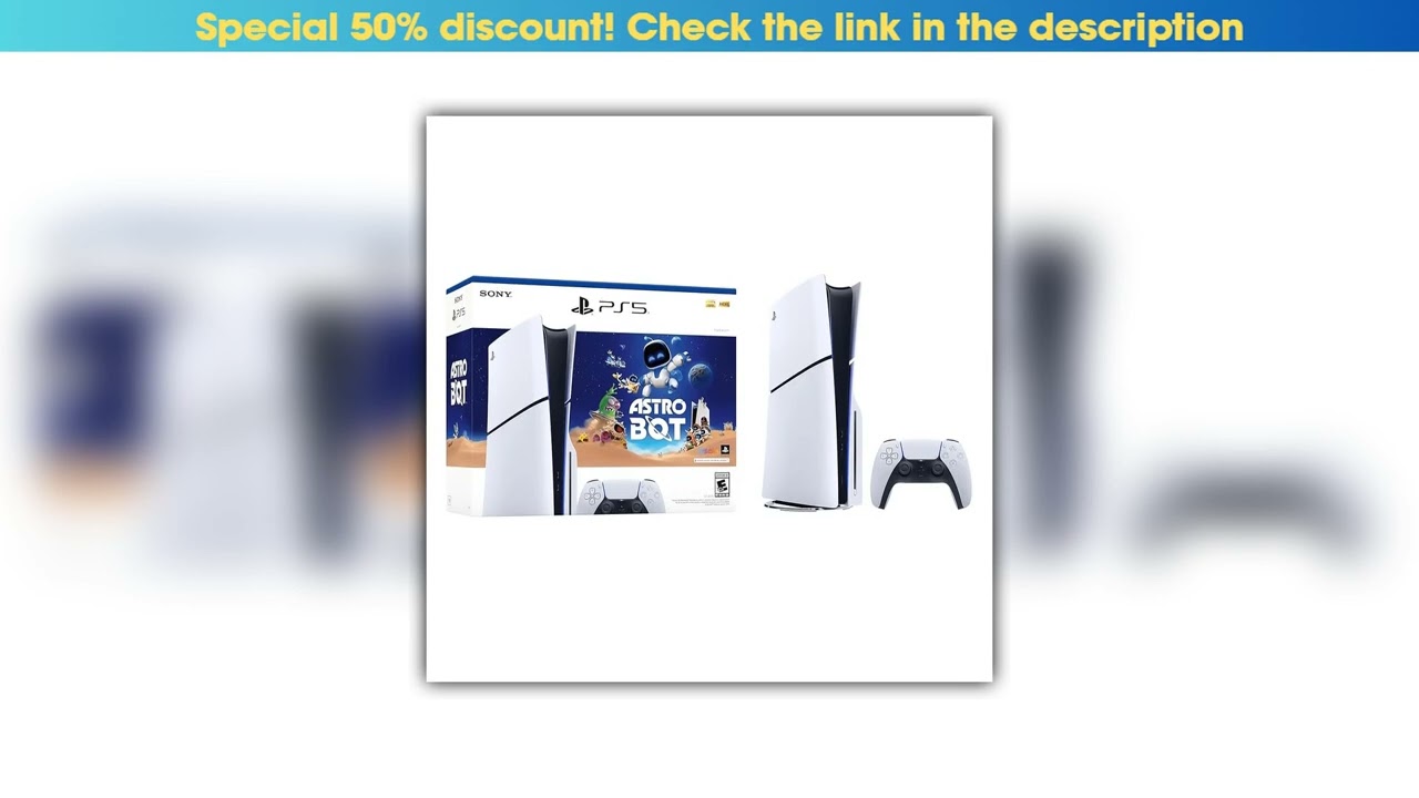 Flash Sale Sony PlayStation 5 Console Disc Edition - ASTRO BOT Bundle••••••••••••••••••••••••••••••