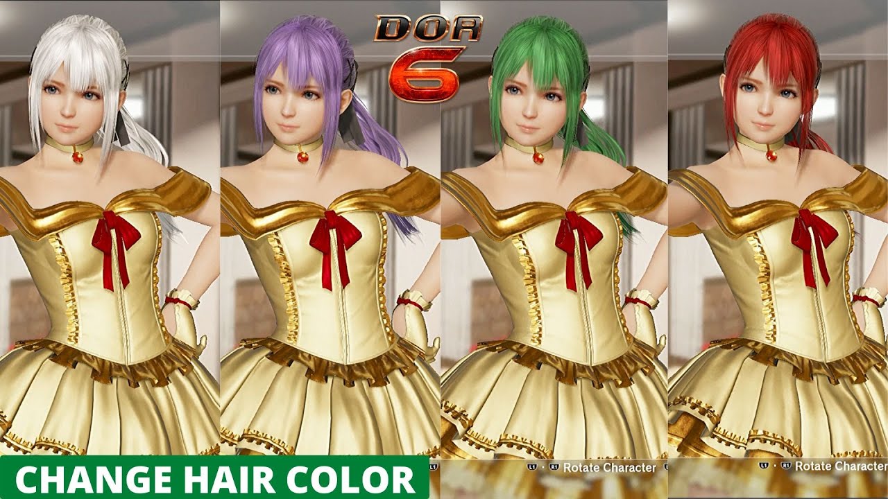 Dead or Alive 6 starts selling hair color DLC for a dollar a pop - Polygon