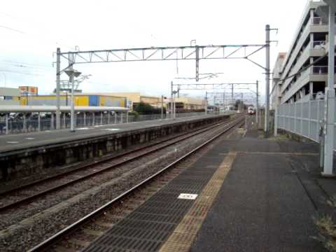 常磐線 E653系フレッシュひたち25号 赤塚駅通過 不発弾警笛付き
