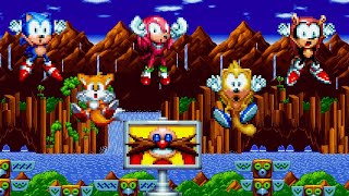 Sonic Mania victory poses are dangerous