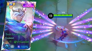 GUSION SOUL REVELATION SKIN IS BACK IN IMMORTAL RANK! ( I almost forgot this smooth skin😂 )