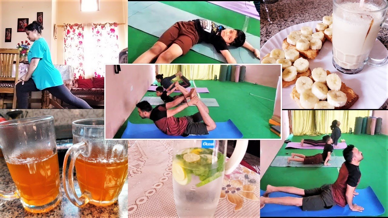 Yoga Day Special Revitalize Mornings Yoga, Lemon Grass Tea and