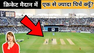 क्रिकेट के मैदान में एक से ज्यादा पिचें क्यूँ होती हैं? #short | Ar fact | Areeb fact