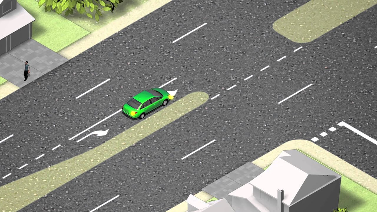 When you can safely perform a U-turn - Chinese (Mandarin)