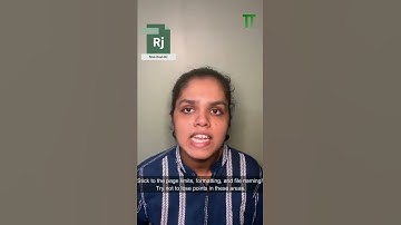 Tips on creating the Team Management Report at Pi-EV 2022 #shorts