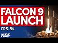 SpaceX launches CRS-34 Resupply Launch to ISS