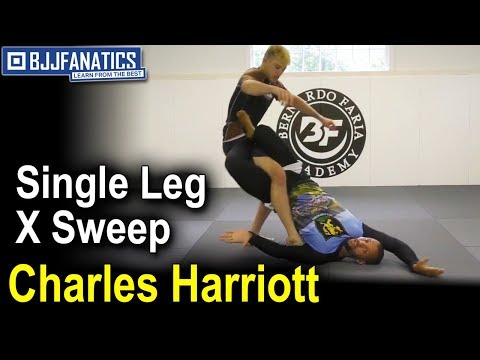 Single Leg X Sweep by Charles Harriott